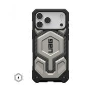 Urban Armor Gear Monarch Pro Case Compatible con Apple iPhone 17 Pro MAX Funda (Carga inalámbrica/magnética, protección de 5 Capas) Titanio