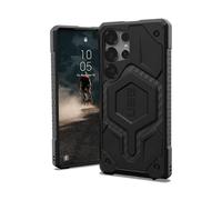 Urban Armor Gear Monarch Samsung Galaxy S25 Ultra Funda (Designed for Samsung certificación, Carga inalámbrica Compatible, Protección 6 Metros según Norma Militar) Carbon Fiber