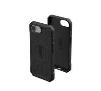 URBAN ARMOR GEAR Pathfinder MS Case compatible Apple iPhone 16e Funda (Carga inalámbrica / carga magnética compatible, Protección contra caídas según norma militar) negro
