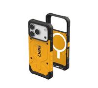 Urban Armor Gear Pathfinder MS Case Compatible con Apple iPhone 17 Pro Funda (Carga inalámbrica/magnética, protección contra caídas según Norma Militar) Heritage Amarillo