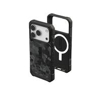 Urban Armor Gear Pathfinder MS Case Compatible con Apple iPhone 17 Pro Funda (Carga inalámbrica/magnética, protección contra caídas estándar Militar) Camuflaje Medianoche