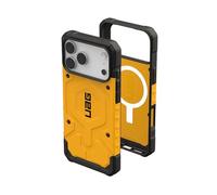 Urban Armor Gear Pathfinder MS Case Compatible con Apple iPhone 17 Pro MAX Funda (Carga inalámbrica/magnética, protección contra caídas de Grado Militar) Heritage Yellow