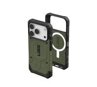 Urban Armor Gear Pathfinder MS Case Compatible con Apple iPhone 17 Pro Funda (Carga inalámbrica/magnética, protección contra caídas según Norma Militar) de Oliva