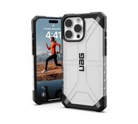 Urban Armor Gear Funda Plasma Compatible con Apple iPhone 16 Pro MAX Case (Funda Compatible con Carga inalámbrica, Funda Resistente a caídas, Borde Elevado) Hielo (Transparente)