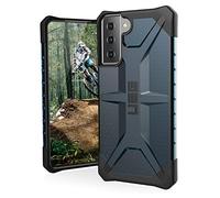 Urban Armor Gear Plasma Funda Protectora Samsung Galaxy S21+ 5G (6,7") (Funda Compatible Carga inalámbrica, Resistente a Las caídas, Parachoques Ultrafino) - Azul (Mallard Transparente)