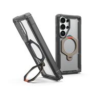 Urban Armor Gear Plasma XTE Funda 360° Galaxy S26 Ultra | Ajuste perfecto | Soporte plegable giratorio de 360° | Módulo magnético | Bordes elevados | Todos los puertos accesibles