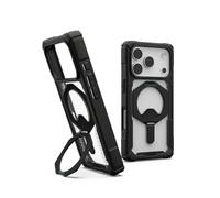 Urban Armor Gear Plasma XTE iPhone 18 Pro / 17 Pro Funda | Ajuste perfecto | Resistencia a caídas de 6 m | Módulo magnético con soporte | Borde elevado | Todos los puertos accesibles