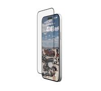 URBAN ARMOR GEAR PLUS Protector de pantalla de cristal templado Apple iPhone 15 Plus [Cristal templado doble 9H, antihuellas, incluye kit de montaje, 0,33 mm de grosor, ultra transparente]