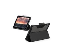 Urban Armor Gear Plyo Case Apple iPad Mini 6 Funda (2021 / 6ª Generación) [Función de Soporte, Apple Pencil Soporte, Wake/Sleep, Resistente a caídas y Golpes] Negro (Transparente)