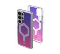 URBAN ARMOR GEAR Plyo Pro para Samsung Galaxy S25 Ultra ("Designed for Samsung" certificación, Anillo magnético, Funda compatible con carga inalámbrica) púrpura/rosa/ombre