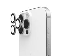 Urban Armor Gear Protector de lente de cámara diseñado para iPhone 16 Pro Max/16 Pro/15 Pro Max/15 Pro Len, resistente a los arañazos, antihuellas, anillo de aleación de titanio individual,