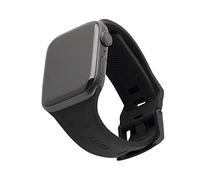 Urban Armor Gear Scout Correa Apple Watch 42Mm / 44Mm [Watch Se, Series 6 / Series 5 / Series 4 / Series 3 / Series 2 / Series 1, Brazalete Sustitución Silicona Blanda, Cierre Acero] Negro