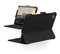 Urban Armor Gear Scout Funda para Apple iPad Air 4 [10,9" (2020)] / iPad Pro 11" (2020 & 2018) Cubierta [Apple Smart Keyboard Folio requerido, Apple Pencil 2 Compatible, Resistente choques] Negro
