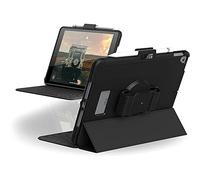 Urban Armor Gear Scout Handstrap - Funda para Apple iPad 10.2 (2019) (Correa de Mano de 360°, Soporte para Lápiz para Apple Pencil y Logitech Crayon, Compatible con Apple Smart Teclado), Color Negro