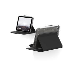 Urban Armor Gear U by UAG [U] Case Lucent Apple iPad Mini 6 Funda (2021/6ª generación) [Soporte, Wake/Sleep, Solapa Frontal magnética, Apple Pencil Soporte] Negro (Transparente) (12328N314040)