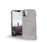 Urban Armor Gear U by UAG [U] Lucent Case Apple iPhone 12 Mini (5,4") Funda Protectora (Semitransparente, Compatible con la Carga inalámbrica, Resistente a los Golpes) - Ice (Transparente)