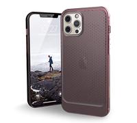 Urban Armor Gear U by UAG [U] Lucent Case Apple iPhone 12 Pro MAX (6,7") Funda Protectora (Semitransparente, Compatible con la Carga inalámbrica, Resistente a los Golpes) - Dusty Rose (Transparente)