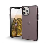 Urban Armor Gear U by UAG [U] Mouve Funda Protectora Apple iPhone 12 / iPhone 12 Pro (6.1") [Estuche Compatible Carga inalámbrica, Resistente a los choques, Parachoques Ultra Delgado] Aubergine (Transparente)
