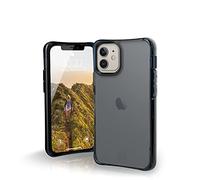 Urban Armor Gear U by UAG [U] Mouve Funda Protectora Apple iPhone 12 Mini (5.4") [Estuche Compatible Carga inalámbrica, Resistente a los choques, Parachoques Ultra Delgado] Azul (Transparente)