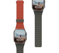 URBAN ARMOR GEAR UAG Correa de reloj magnética reversible de doble cara de silicona compatible con Apple Watch 49/46/45/44 mm y 42/41/40 mm, Pathfinder, correa de reloj magnética reversible