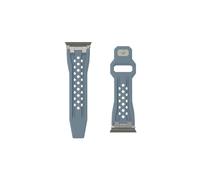 URBAN ARMOR GEAR UAG - Correa de repuesto para Apple Watch de 49/46/45/44 mm, Monarch, iWatch Series Ultra 2/Ultra/4-10/SE/SE 2, correa deportiva de repuesto transpirable, color azul nube/titanio