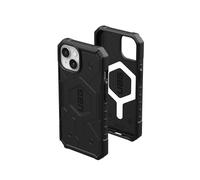 URBAN ARMOR GEAR UAG - Funda Compatible con iPhone 15 de 6.1 Pulgadas, Pathfinder Negro, imán Integrado Compatible con MagSafe Charging, Resistente Cubierta Protectora de Grado Militar a Prueba de
