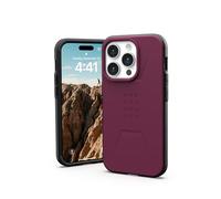URBAN ARMOR GEAR UAG - Funda Compatible con iPhone 15 Pro de 6.1 Pulgadas, Color Burdeos Civil, imán Integrado, Compatible con Carga MagSafe, Resistente y Resistente a Las caídas