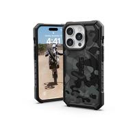 URBAN ARMOR GEAR UAG - Funda Compatible con iPhone 15 Pro de 6.1 Pulgadas, Pathfinder SE con imán Integrado de Camuflaje de Medianoche Compatible con MagSafe, Resistente Funda Protectora de Grado