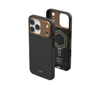 URBAN ARMOR GEAR UAG - Funda Fibr Armr diseñada para iPhone 17 Pro Max, compatible con MagSafe Kevlar Fiber Funda protectora de grado militar, grafito Kevlar/bronce