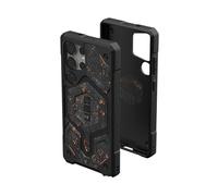 URBAN ARMOR GEAR UAG - Funda Monarch Pro diseñada para Samsung Galaxy S25 Ultra, compatible con carga magnética, funda protectora resistente, fibra de carbono forjada con cobre