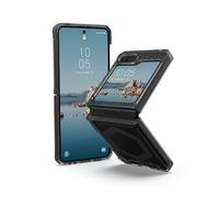 Urban Armor Gear UAG Funda para Samsung Galaxy Z Flip 5 Plyo Pro Ash/Space Grey, Funda Premium Robusta y Transparente [Compatible con Carga inalámbric