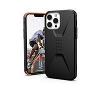 Urban Armor Gear Funda Civilan Compatible con Apple iPhone 13 Pro MAX [Funda Compatible con Carga inalámbrica, Funda de teléfono Resistente a caídas, Protección de Pantalla con Borde Elevado] Negro