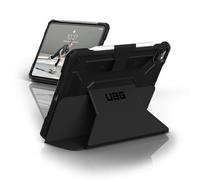 URBAN ARMOR GEAR UAG Metropolis - Funda protectora para iPad Pro de 12.9 pulgadas (4ª generación, 2020), color negro, delgada, resistente, con múltiples ángulos de visión, soporte militar a prueba de