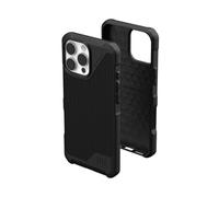 Urban Armor Gear Metropolis LT MS Funda Compatible con Apple iPhone 16 Pro MAX (protección de Grado Militar contra caídas, Carga inalámbrica (Qi) / Carga magnética Compatible) Kevlar Negro