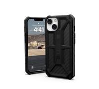 Urban Armor Gear UAG Monarch Funda Protectora Compatible Apple iPhone 14 / iPhone 13 [Carga inalámbrica Compatible, protección Militar estándar de 5 Capas, Borde Elevado] Negro/Carbon