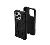 Urban Armor Gear UAG Monarch Pro Funda Protectora Compatible Apple iPhone 14 Pro [Carga inalámbrica/Carga magnética Compatible, Protección Militar estándar de 5 Capas] Negro/Carbon