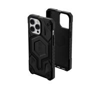 Urban Armor Gear UAG Monarch Pro Funda Protectora Compatible Apple iPhone 14 Pro MAX [Carga inalámbrica/Carga magnética Compatible, Protección Militar estándar de 5 Capas] Negro/Kevlar