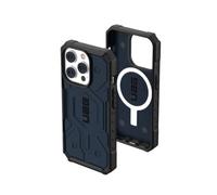 Urban Armor Gear UAG Pathfinder Funda Compatible Apple iPhone 14 Pro [Carga inalámbrica/magnético Compatible, Protección contra caídas de estándar Militar] Azul