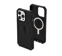Urban Armor Gear UAG Pathfinder Funda Compatible Apple iPhone 14 Pro MAX [Carga inalámbrica/magnético Compatible, Protección contra caídas de estándar Militar] Negro