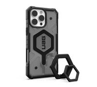 URBAN ARMOR GEAR UAG Pathfinder - Funda para iPhone 16 Pro MAX de 6.9 Pulgadas, Color Ceniza Transparente, Compatible con Carga MagSafe, Resistente a Prueba de Golpes, Funda Protectora MIL-STD +