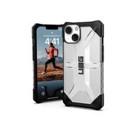 Urban Armor Gear UAG Plasma Funda Compatible Apple iPhone 14 / iPhone 13 [Carga inalámbrica Compatible, Resistente a los Golpes, Borde Elevado] Transparente