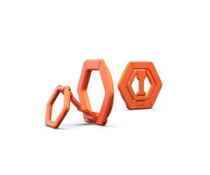 URBAN ARMOR GEAR UAG - Soporte magnético para teléfono compatible con imán MagSafe, agarre de anillo de metal extraíble y soporte ajustable de rotación de 360 grados para iPhone 17, Galaxy S26