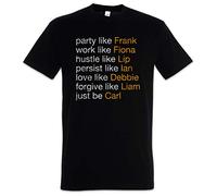 Urban Backwoods Act Like Gallagher Camiseta De Hombre T-Shirt Negro Talla M
