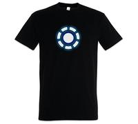 Urban Backwoods ARC Reactor II Camiseta De Hombre T-Shirt Negro Talla L