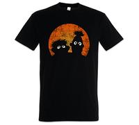 Urban Backwoods E & B Puppets Camiseta De Hombre T-Shirt Negro Talla S