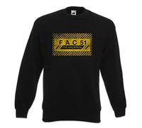 Urban Backwoods Fac 51 The Hacienda I Sudadera para Hombre Sweatshirt Pullover Negro Talla 3XL