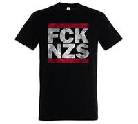 Urban Backwoods FCK Nzs Camiseta De Hombre T-Shirt Negro Talla L