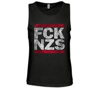 Urban Backwoods FCK Nzs Hombre Camiseta Sin Mangas Men Tank Top Negro Talla L