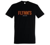 Urban Backwoods Flynn`S Arcade Camiseta De Hombre T-Shirt Negro Talla 2XL