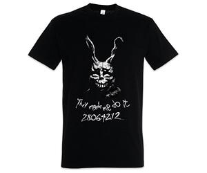Urban Backwoods Frank The Rabbit Camiseta De Hombre T-Shirt Negro Talla M